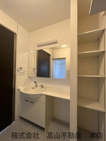 D-room福間の洗面所