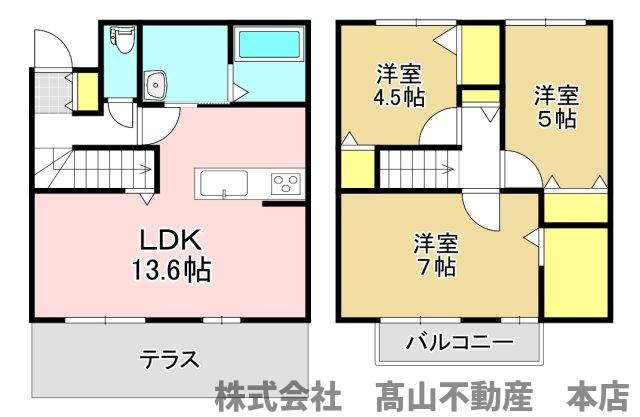 D-room福間の間取り