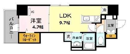 D’TOWER城北の間取り