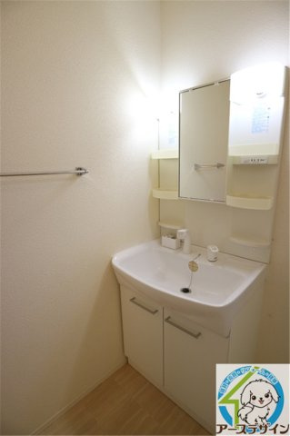 松本様戸建借家の洗面所|※パース写真
