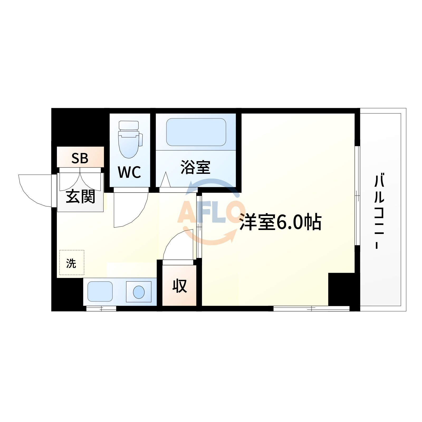 有馬パレス江坂の間取り|間取り