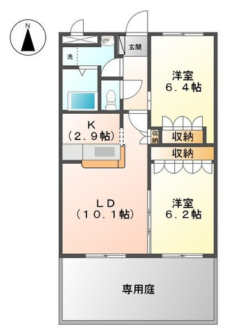 マウントック・レオの間取り