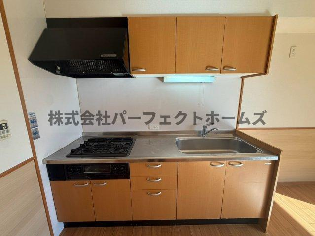 ルシアコート村野のキッチン|お料理しやすいキッチンです