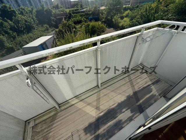 ルシアコート村野のバルコニー|落ち着いた時間を過ごせるバルコニーです