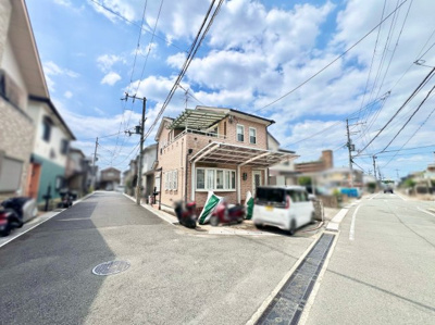 【前面道路含む現地写真】 | 宇治市五ケ庄古川　オーナーチェンジ　中古戸建