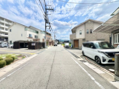 【前面道路含む現地写真】 | 宇治市五ケ庄古川　オーナーチェンジ　中古戸建