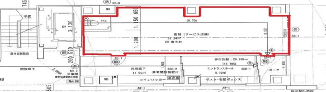 Ｔｈｅ　Ｐｅａｋ　Ｓｈｉｎｓａｉｂａｓｈｉ　Ｊｅｗｅｌの間取り