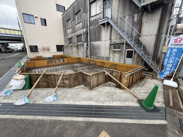 長田区西尻池町２丁目新築戸建A号地の前面道路含む現地写真|撮影日2026年8月3日