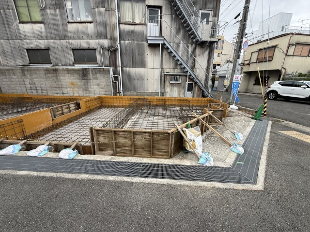 長田区西尻池町２丁目新築戸建A号地の前面道路含む現地写真|撮影日2026年8月3日