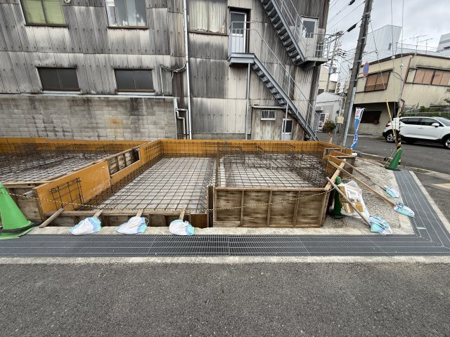 長田区西尻池町２丁目新築戸建A号地の前面道路含む現地写真|撮影日2026年8月3日