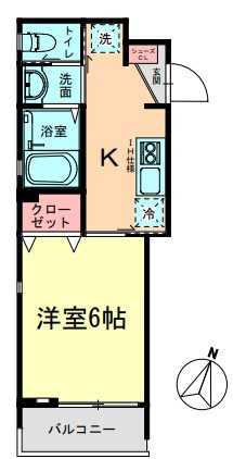 Collettes　～コレット～の間取り