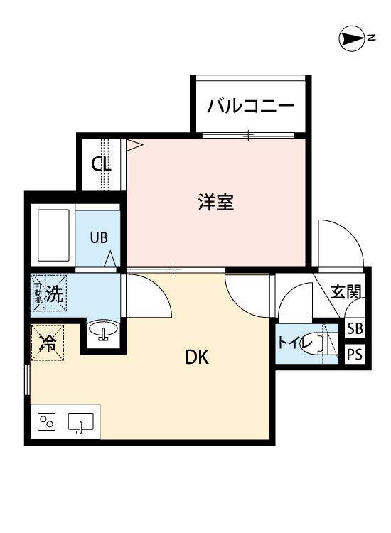 グランクオール西川口NORTHの間取り