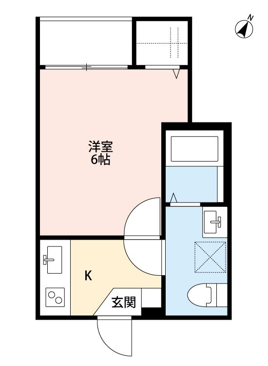 フォレスト南与野の間取り