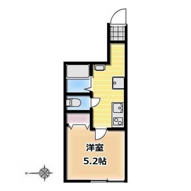 Ｂ・キャッスル十条の間取り
