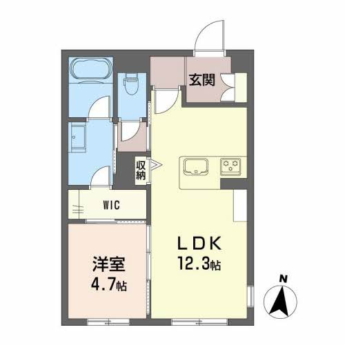 ＡＬＯＨＡ　Ｏ．Eの間取り