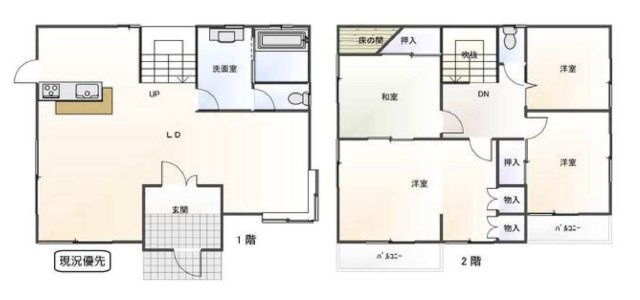 【間取り】 | 4LDKはリビングダイニングキッチンと4つの居室がある間取りで、大家族や二世帯住宅に最適。広々としたリビングで家族団らんを楽しみ、個室でプライベートな時間も確保でき、快適な生活を送ることができますよ。