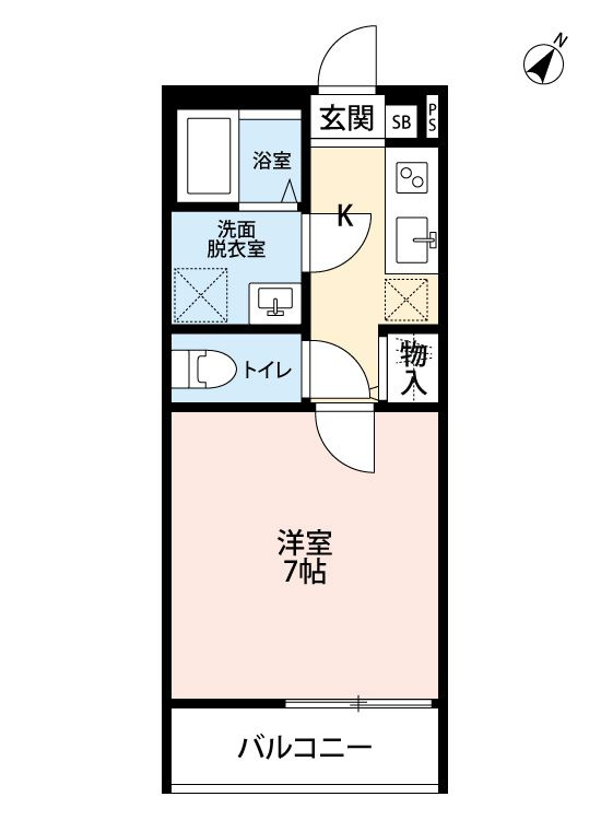 アレーゼ東浦和(アレーゼヒガシウラワ)の間取り