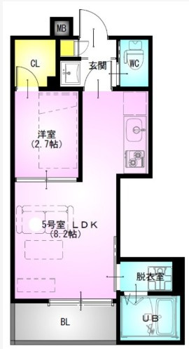 Ｒ－Ｓｍａｒｔ　川口元郷の間取り