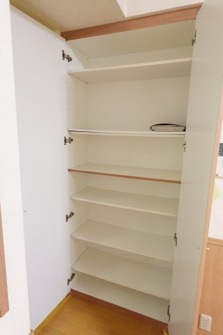戸田市大字新曽の賃貸マンションの収納