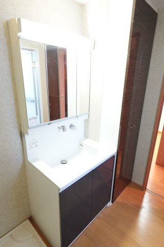 戸田市大字新曽の賃貸マンションの洗面所