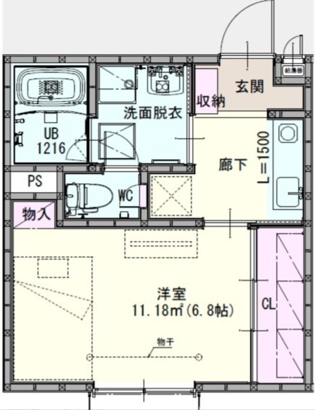 CHACOTTの間取り