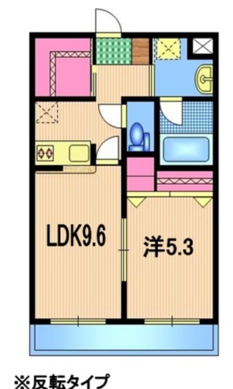 アン　ラルジュの間取り