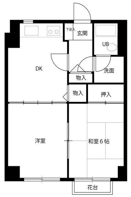 ＴＡＳ東久留米レジデンスの間取り