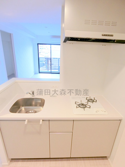 RJRプレシア蒲田のキッチン|2口ガスカウンターキッチン