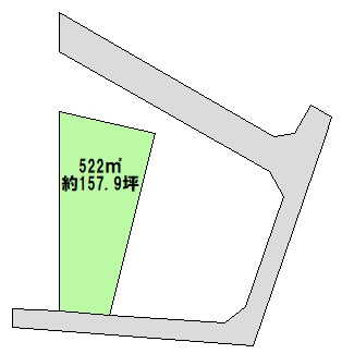 【土地図】 | 加須市外野売地 | 現況と異なる場合は現況優先とさせていただきます
