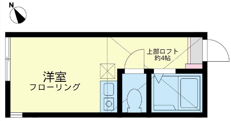ユナイト小向リオデジャネイロの間取り