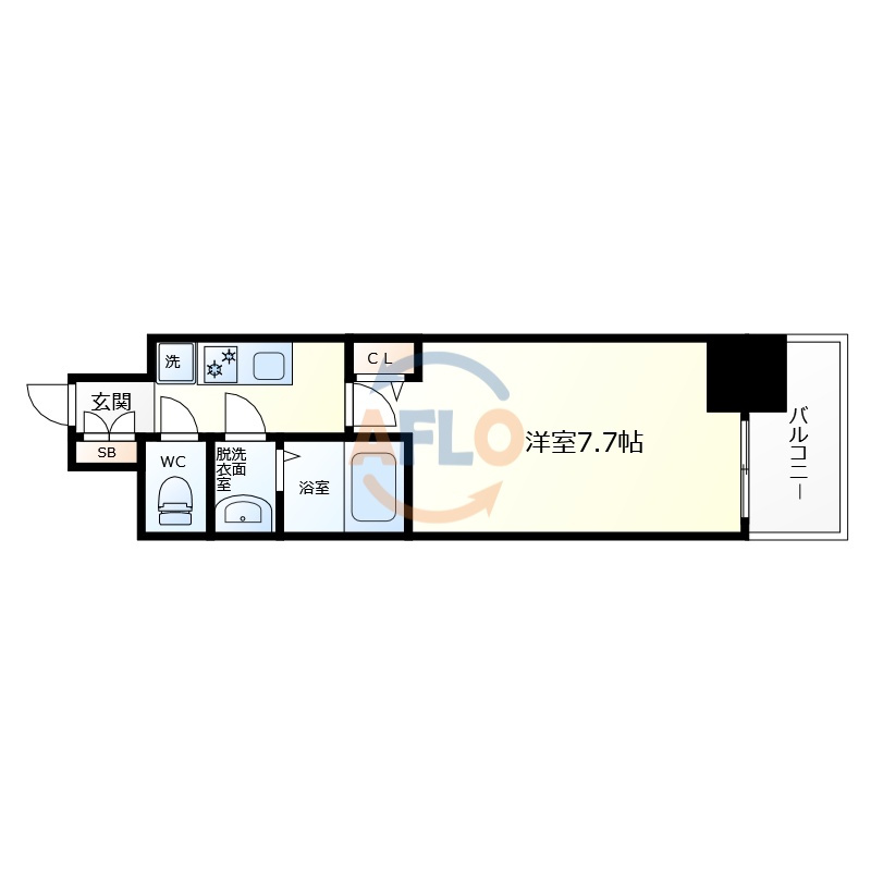 グランパシフィック岸里東の間取り|グランパシフィック岸里東　間取り