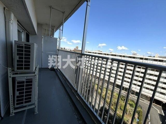 戸山ハイツ２７号棟の展望