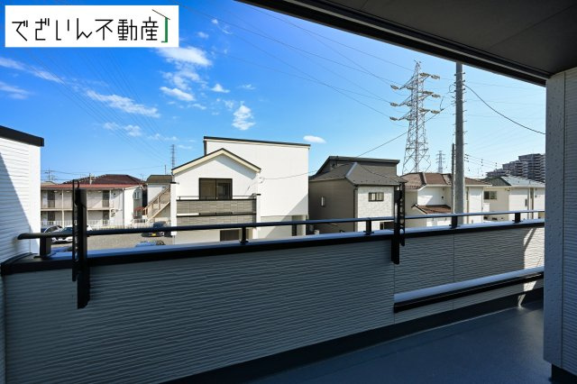 【バルコニー】 | グランシエロ北本市東間７丁目　新築住宅 | ≪3号棟≫
現地(2026年8月撮影)