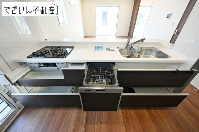 【キッチン】 | グランシエロ北本市東間７丁目　新築住宅 | ≪3号棟≫
現地(2026年8月撮影)