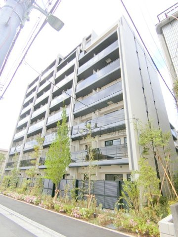 RJRプレシア蒲田の外観|2026年4月築　RC鉄筋コンクリート造一部鉄骨造地上8階建て総戸数130戸
東京都大田区西蒲田4丁目丁目　JR京浜東北線蒲田駅徒歩10分
インターネット無料ペット可！