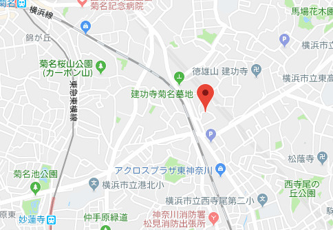 ユナイト妙蓮寺ストリングスの地図