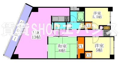 【間取り】 | ベルジュヴァーン