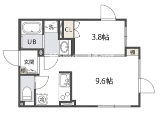【間取り】 | PASEO都立大学North