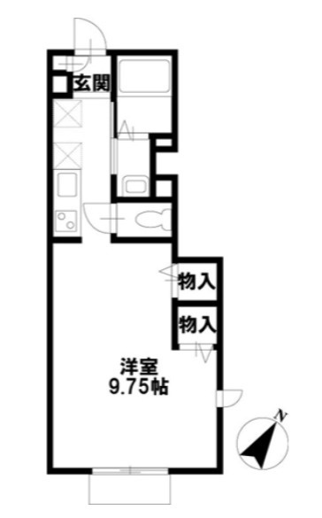 サン・ラック本町の間取り
