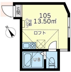 ユナイト保土ヶ谷チェンバレンの間取り