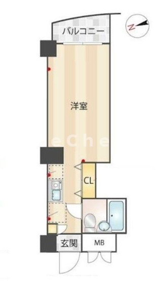 【間取り】 | メインステージ中野弥生町