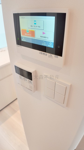 シーズンフラッツ大森西の設備|モニター付きインターホン