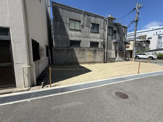 長田区西尻池町２丁目新築戸建B号地の前面道路含む現地写真