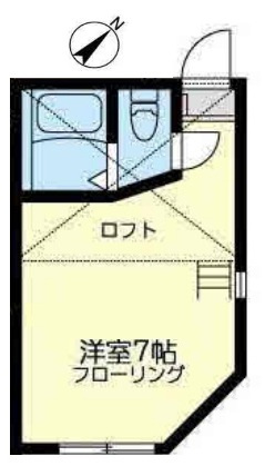 ユナイト星川パリセヴェイユの間取り