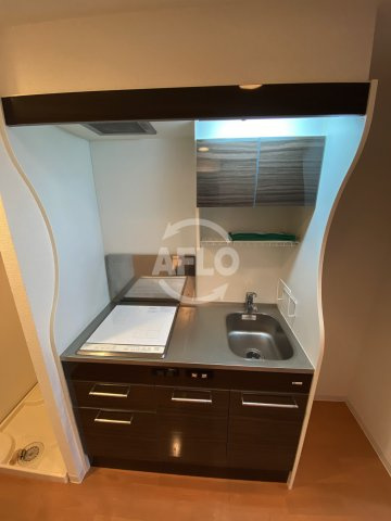 セレニテ本町グランデのキッチン|セレニテ本町グランデ　ＩＨ２口コンロシステムキッチン
