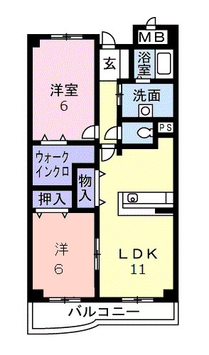 【間取り】 | アルドーレ芹沢
