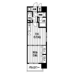 レジティア京町堀の間取り