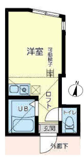 ユナイト横浜マクレドカナールの間取り