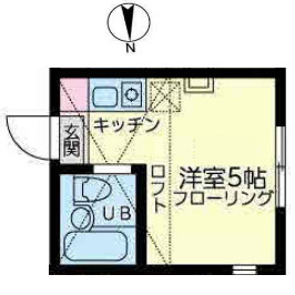 ユナイト岡沢パフェ・ドゥ・モンブランの間取り