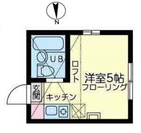 ユナイト岡沢パフェ・ドゥ・モンブランの間取り